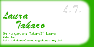 laura takaro business card